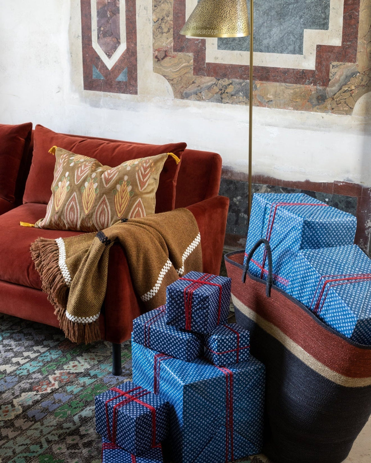 Patta cushion cover