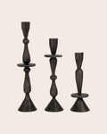 Set of 3 Jya candle holders