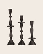 Set of 3 Jya candle holders