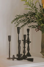 Set of 3 Nox candle holders