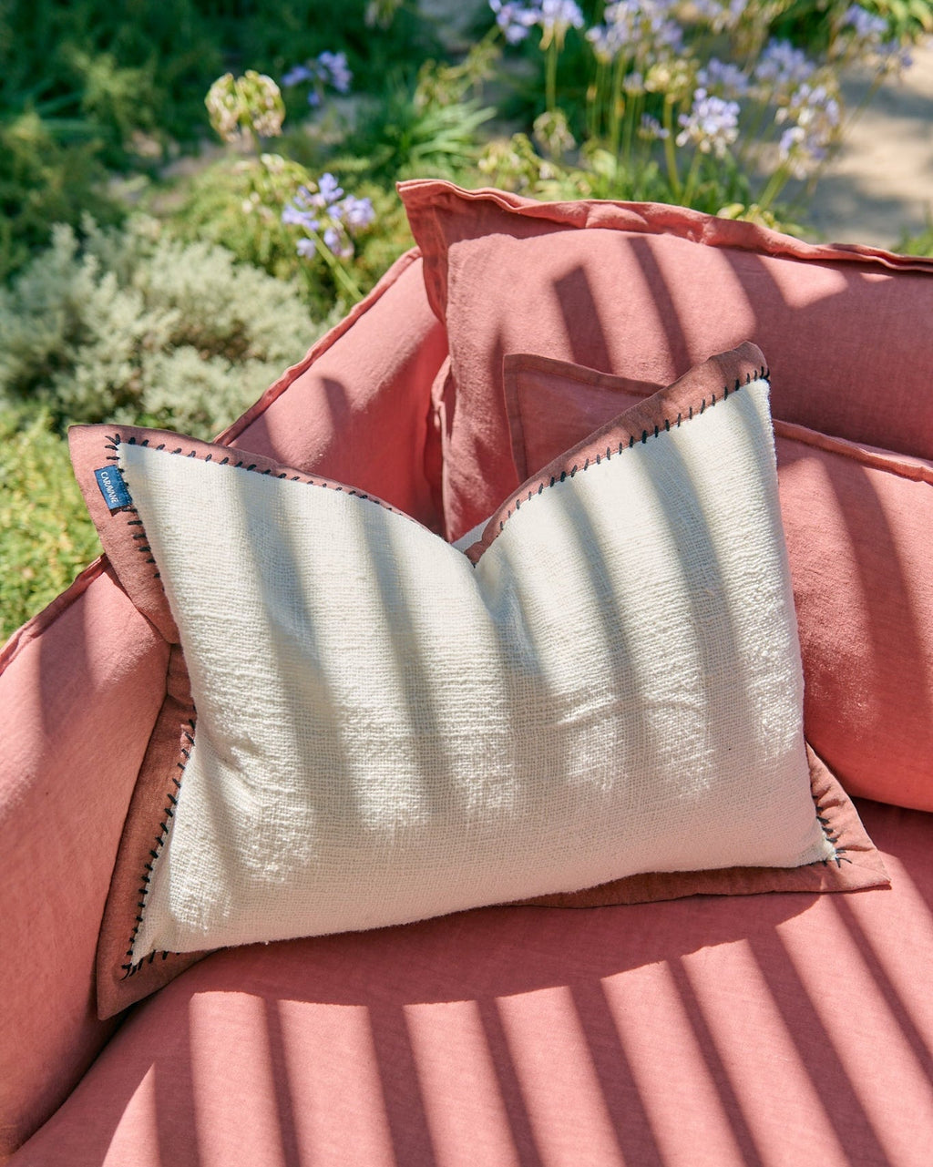 Khadi Black Cushion Cover