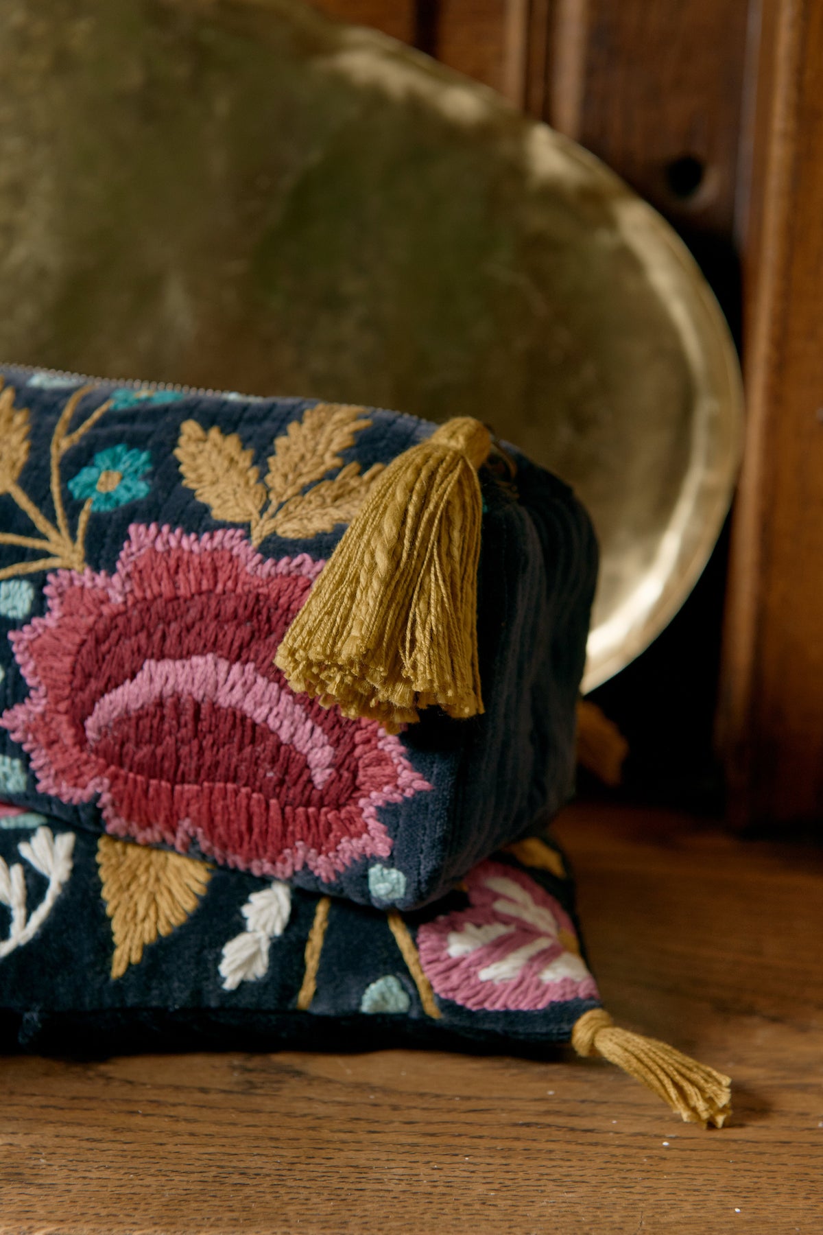 Badoo quilted pouch