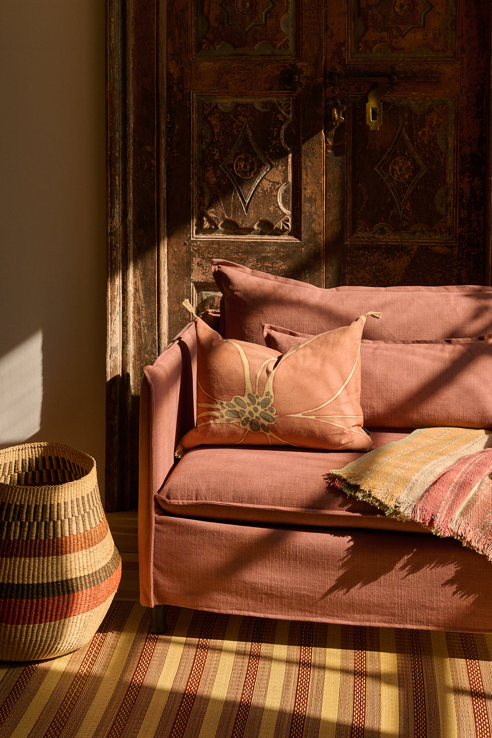 Aster cushion cover