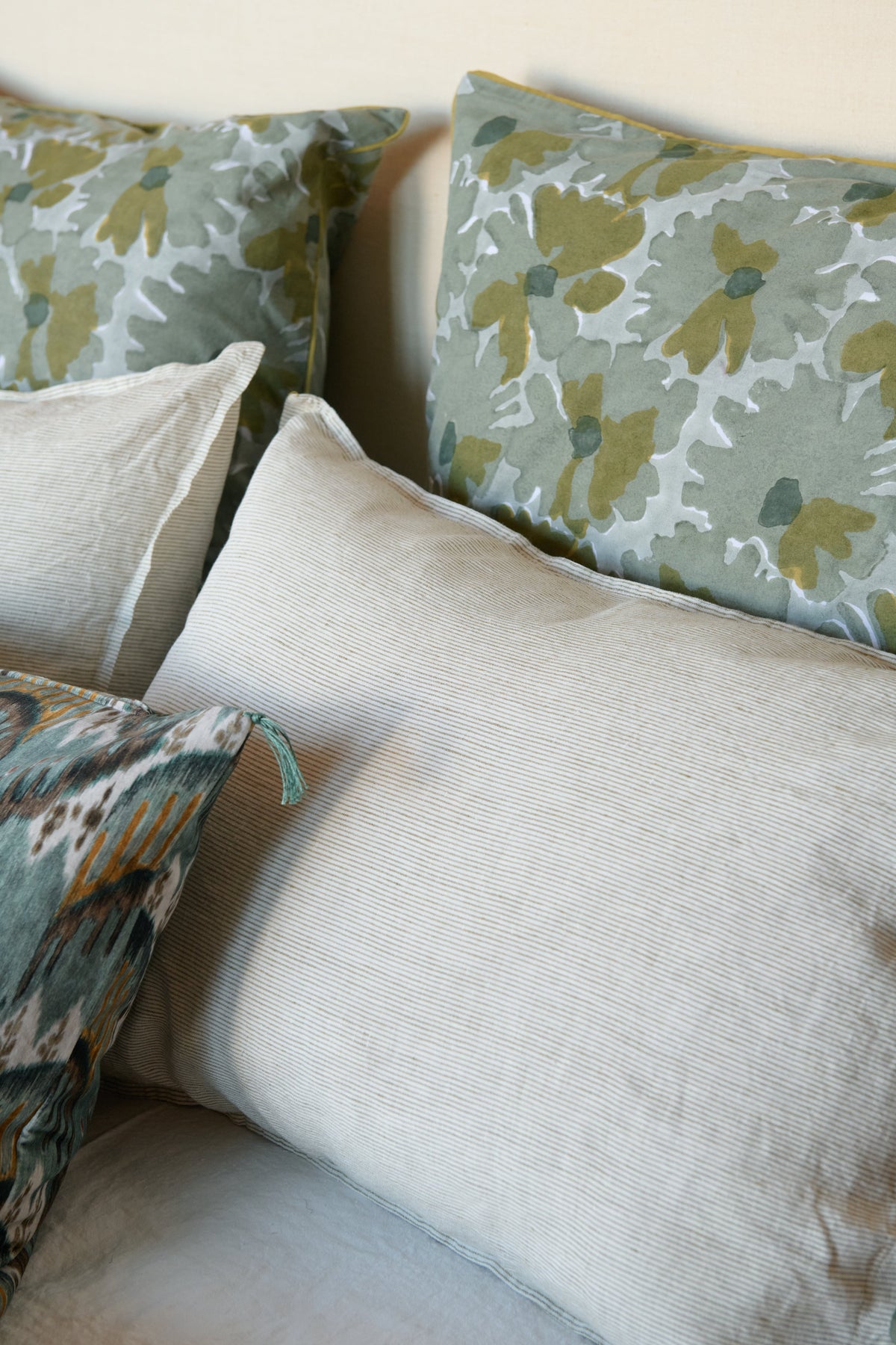 Set of 2 Fil à fil pillowcases