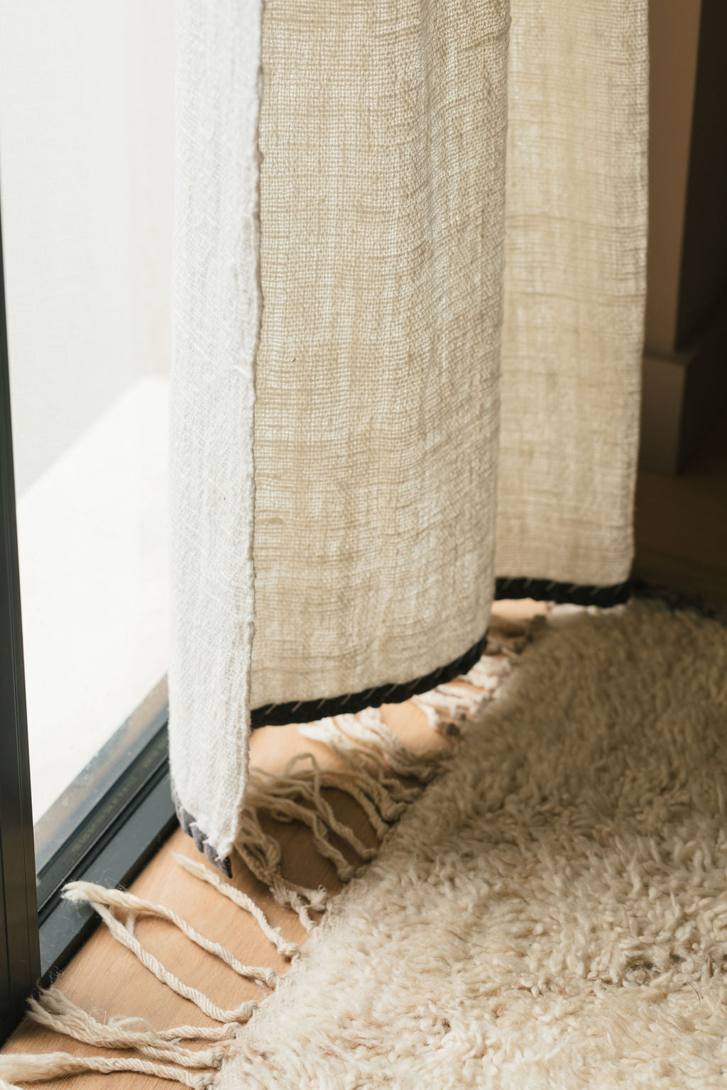 Khadi curtain