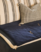 Washed velvet sofa cover