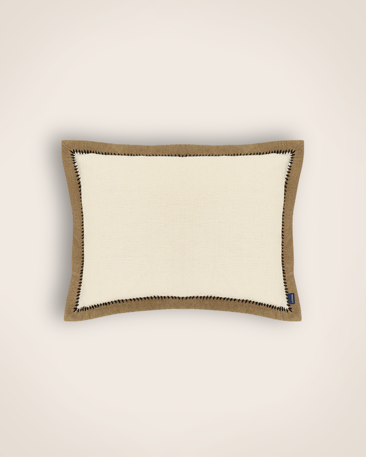 Khadi Black Cushion Cover