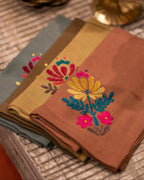 Set of 4 Rosaly embroidered napkins
