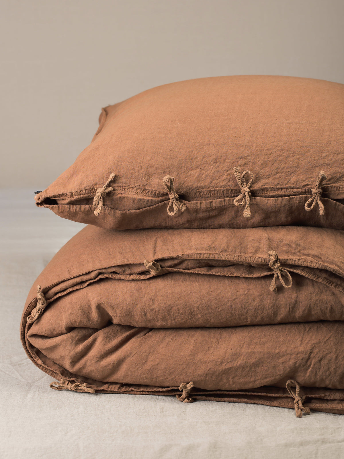 Selena Bedding Set - Sepia