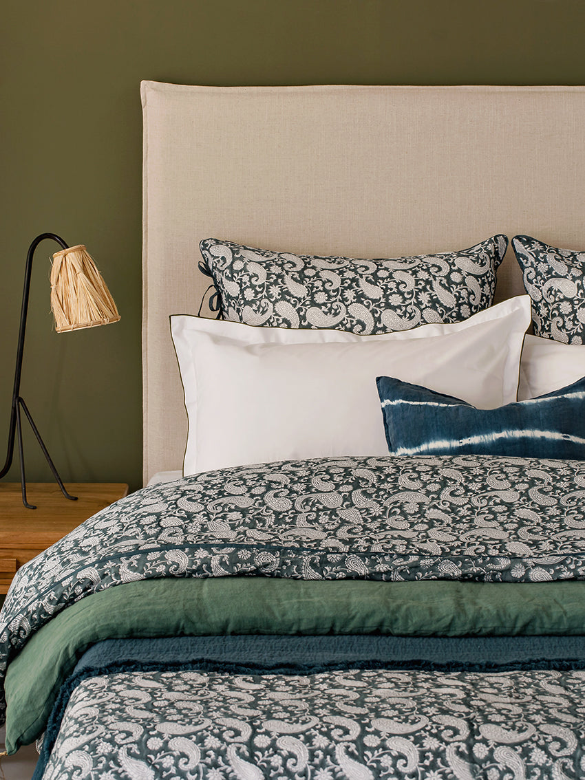 Set of 2 Paisley pillowcases