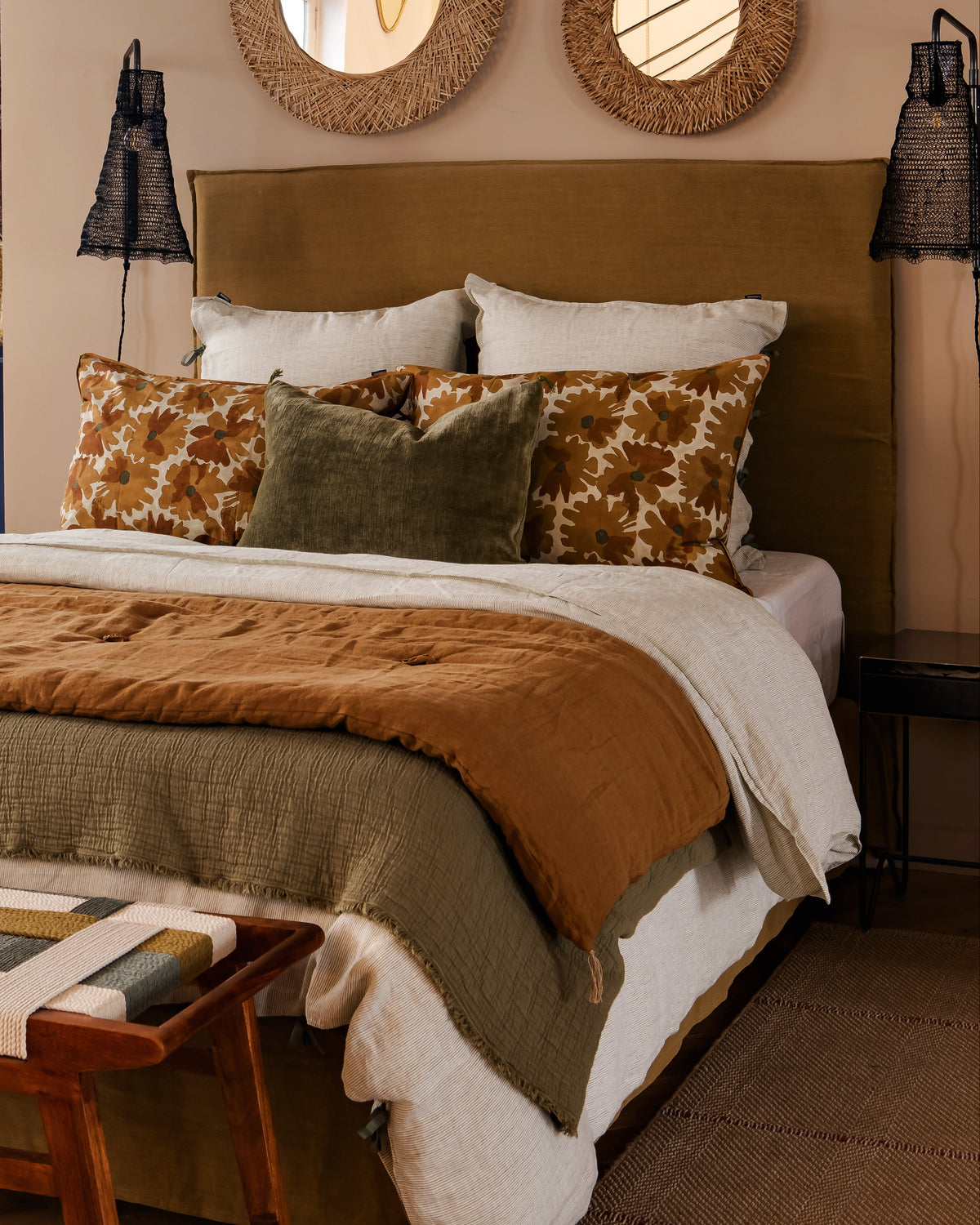 Fil a fil duvet cover
