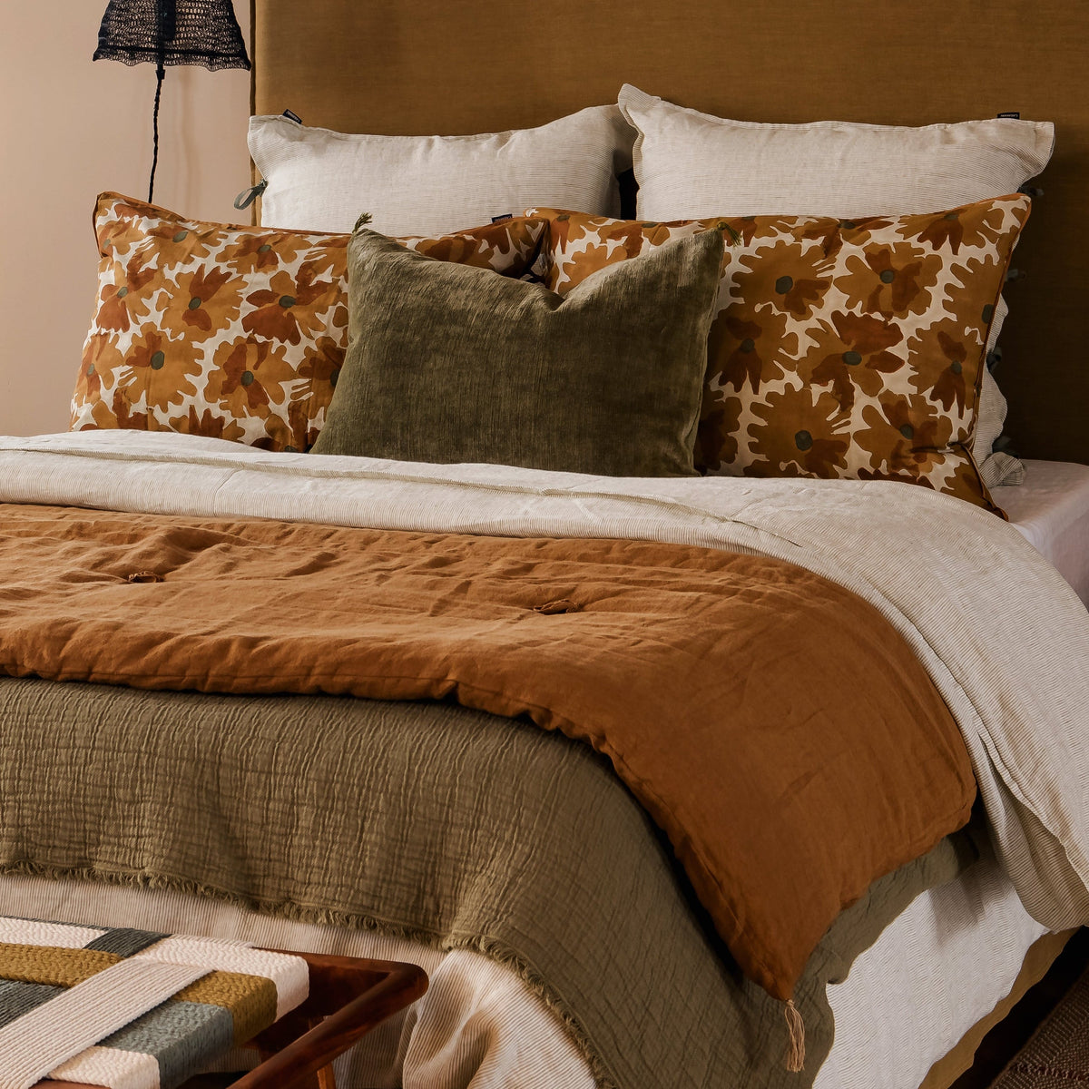 Set of 2 Peonia pillowcases