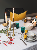 Set of 3 Nox candle holders