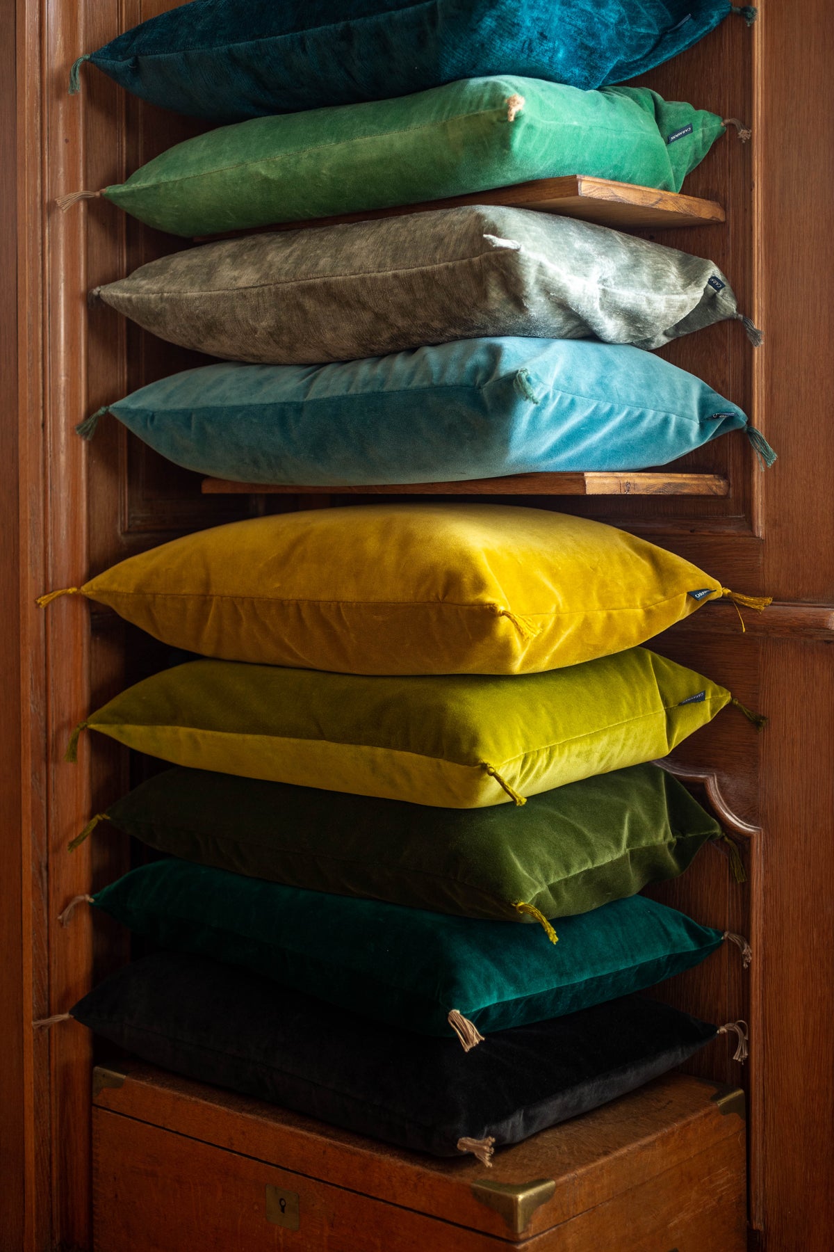 Washed Velvet Fabric