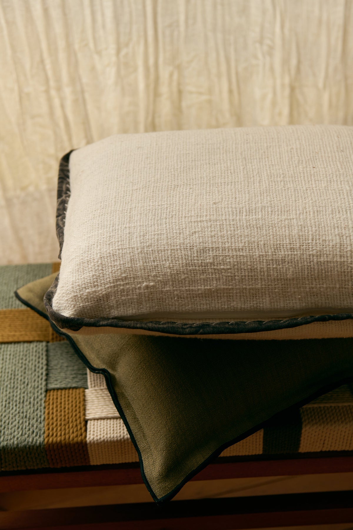 Khadi Cushion Cover