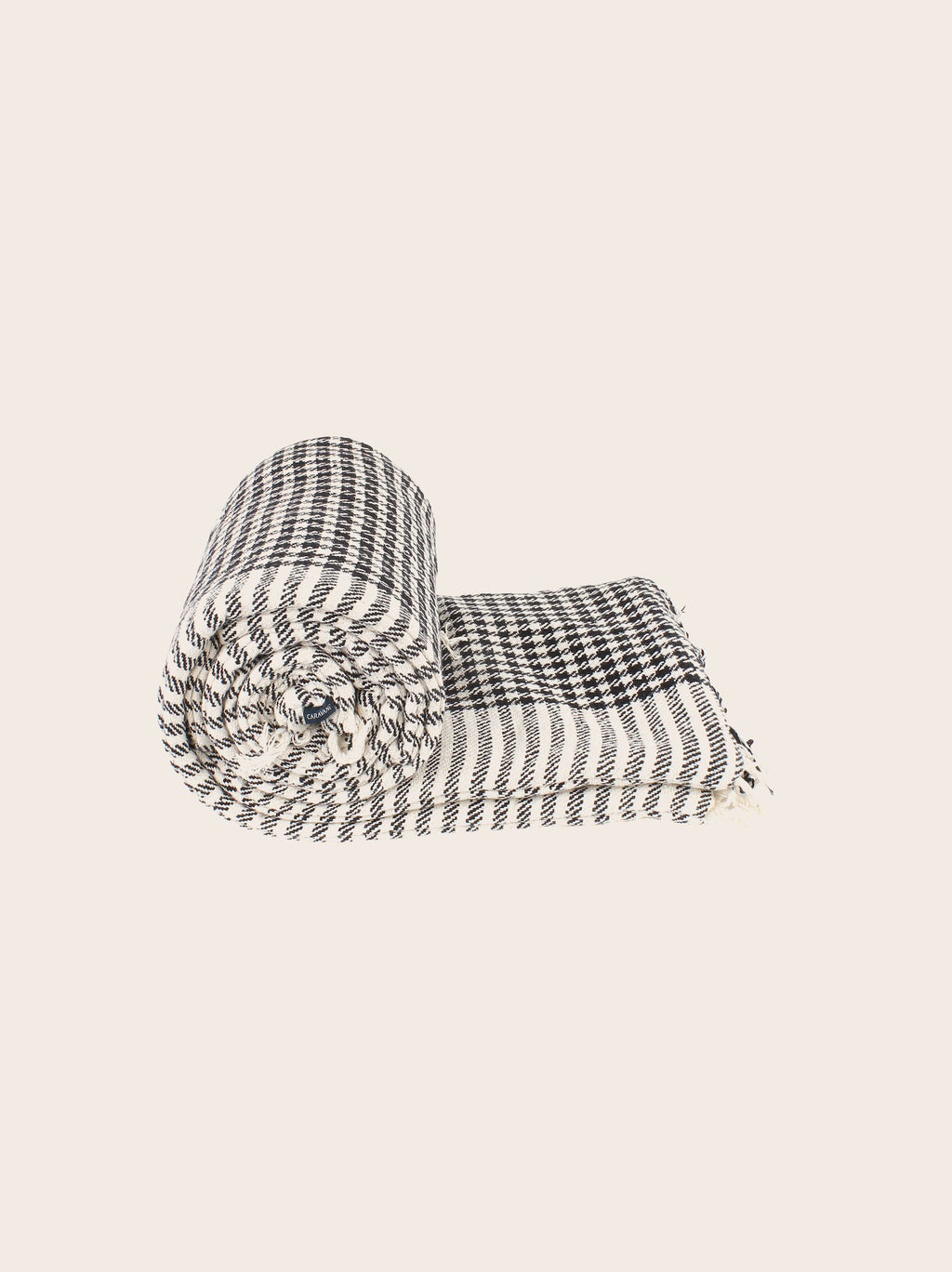 Houndstooth sofa cover