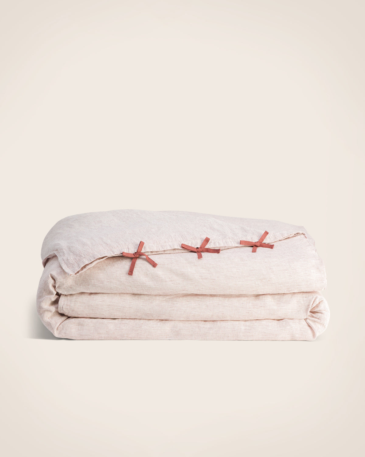 Fil à Fil Bed Linen Set - Bois de rose