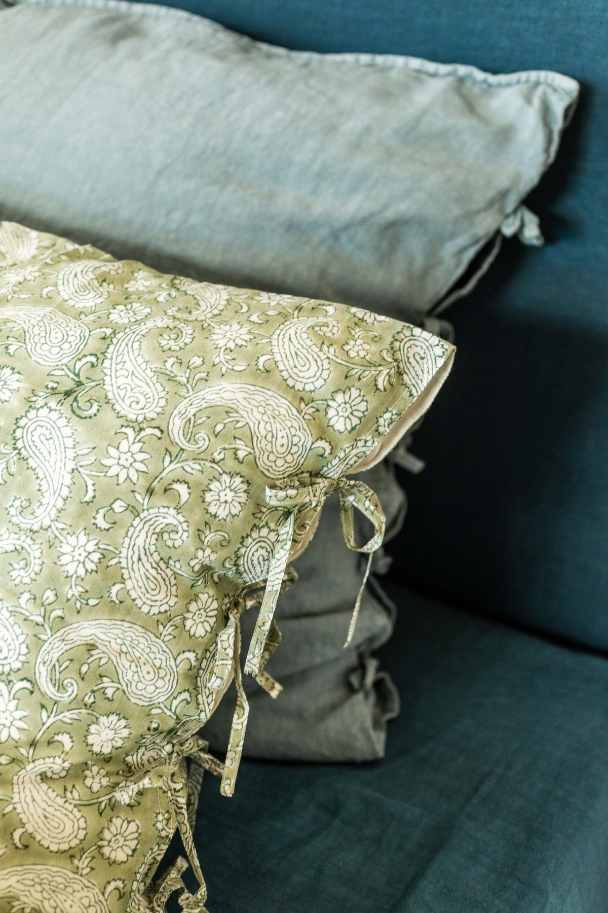 Set of 2 Paisley pillowcases