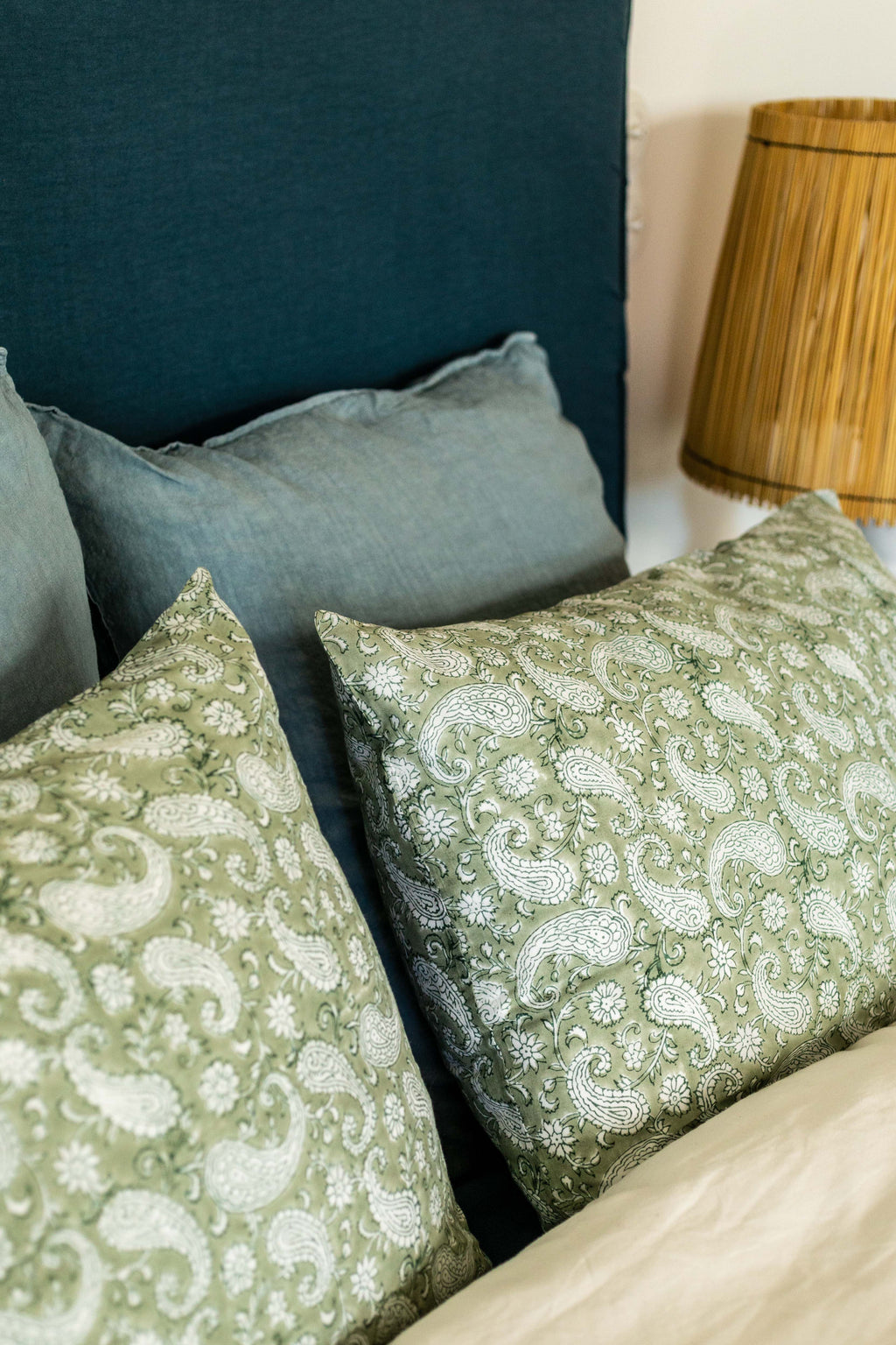 Set of 2 Paisley pillowcases