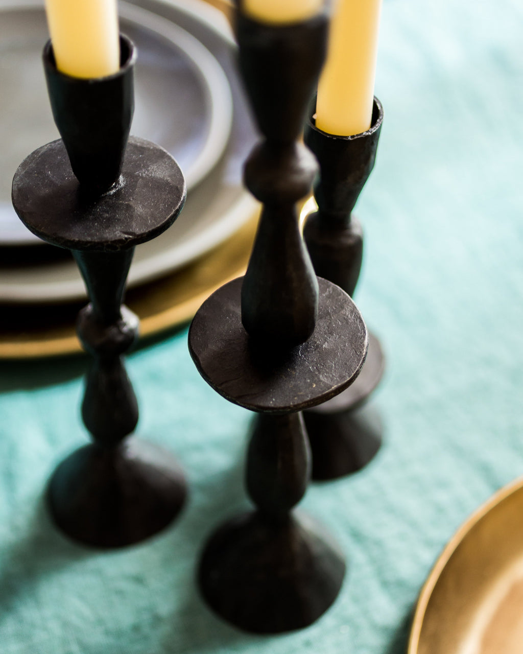 Set of 3 Jya candle holders