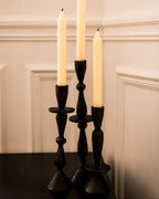 Set of 3 Jya candle holders
