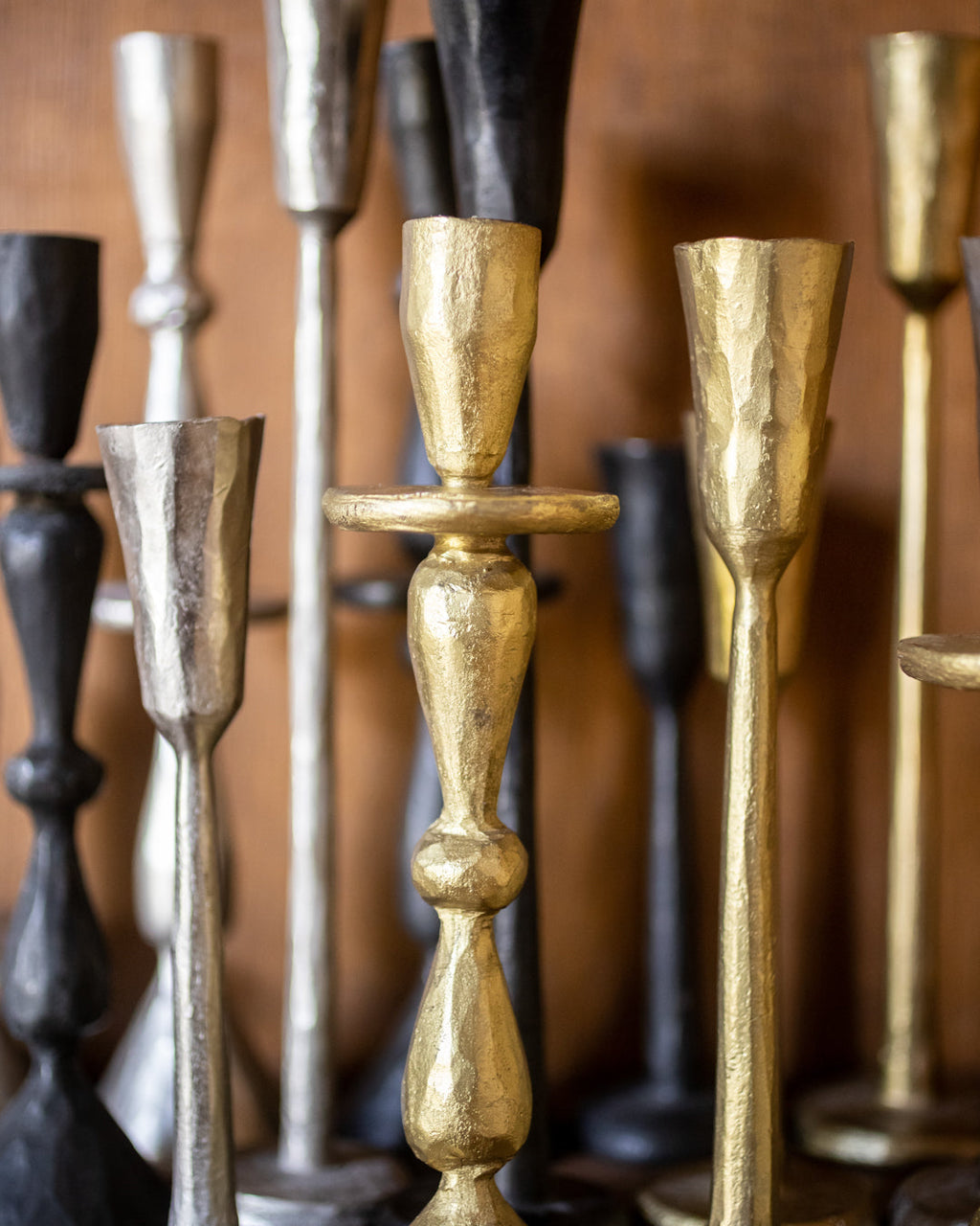 Set of 3 Jya candle holders