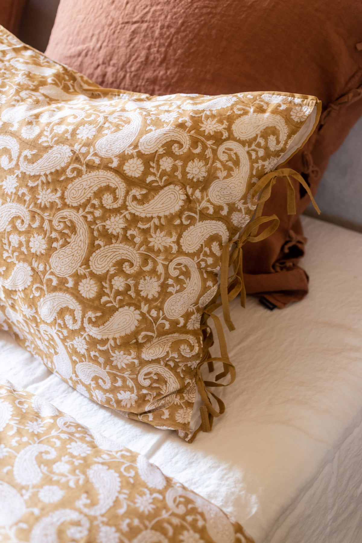 Set of 2 Paisley pillowcases