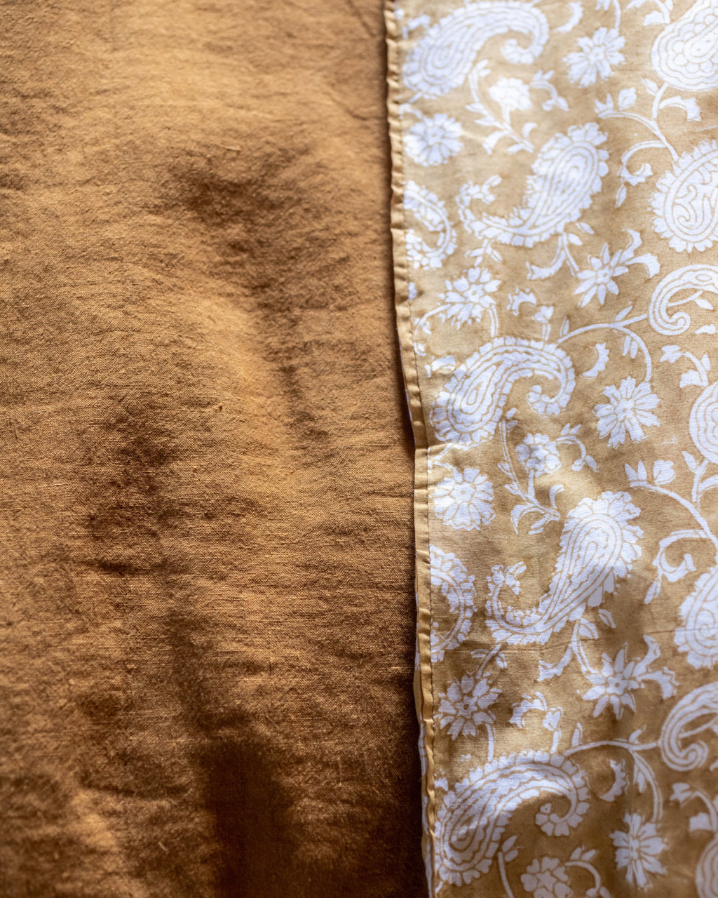 Organic Paisley Duvet Cover