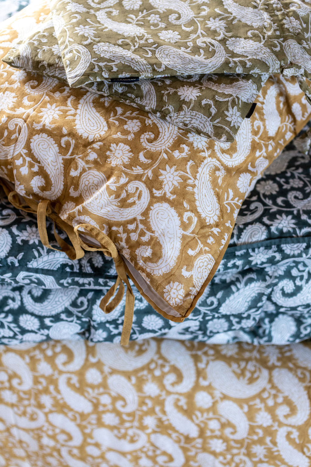 Set of 2 Paisley pillowcases