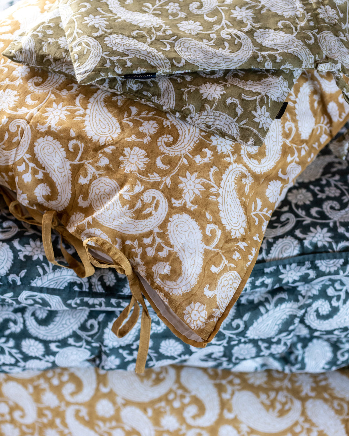 Organic Paisley Duvet Cover