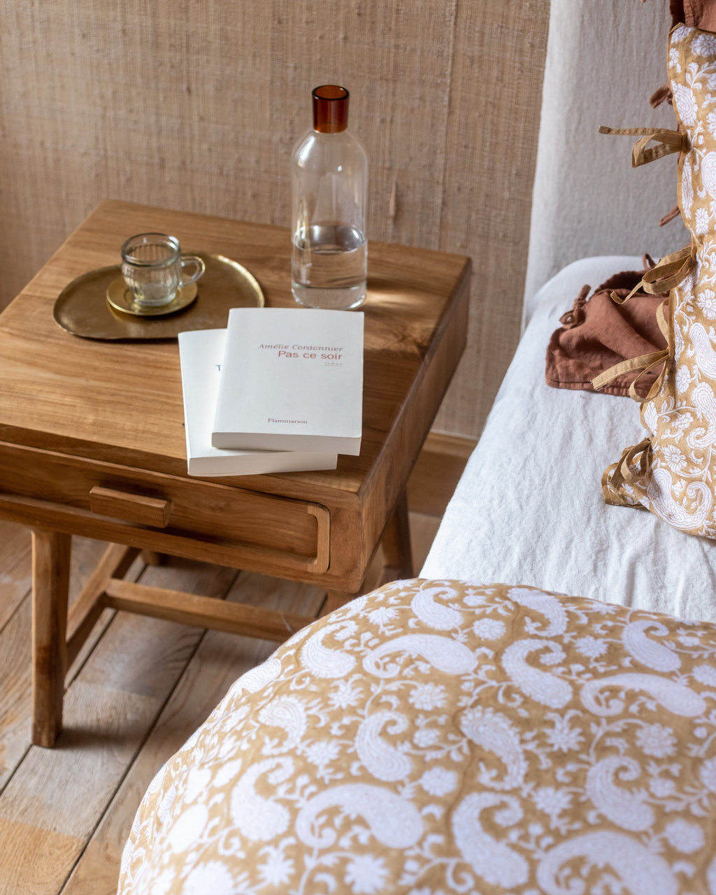 Organic Paisley Duvet Cover