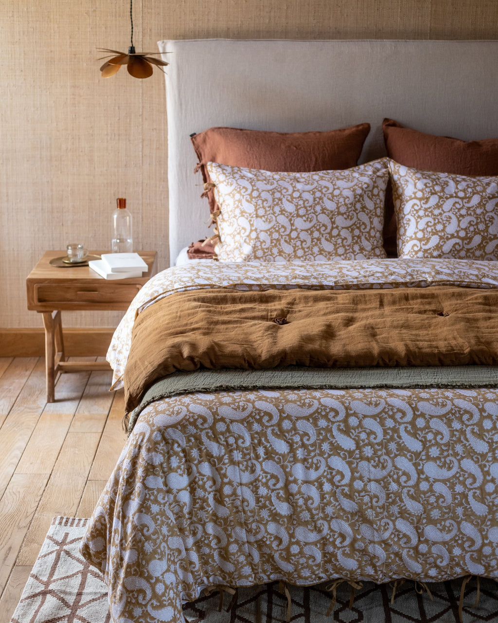 Organic Paisley Duvet Cover