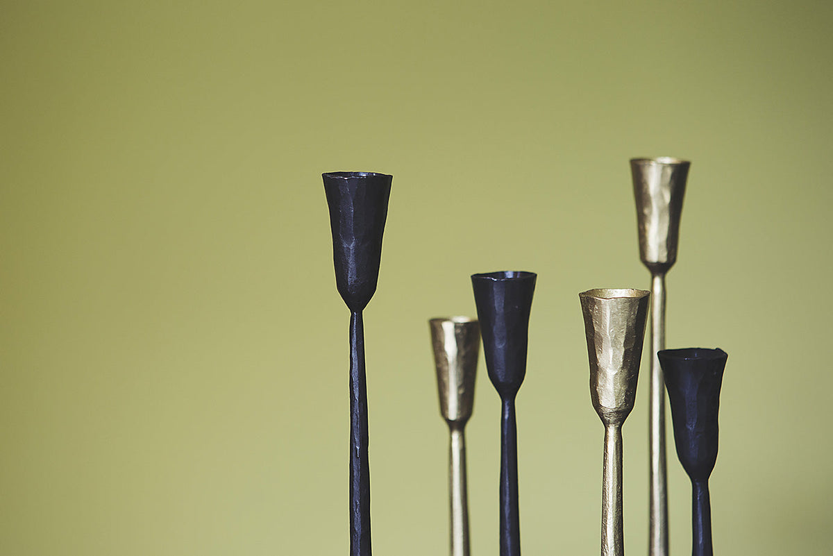 Set of 3 Nox candle holders