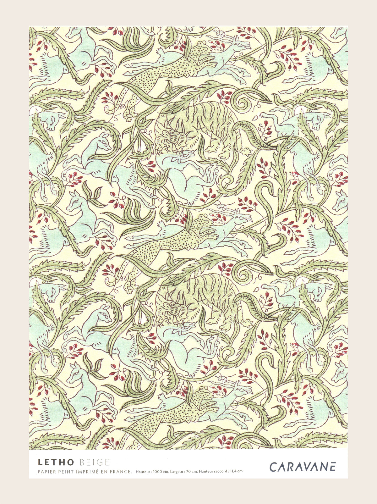 Wallpaper Letho Beige