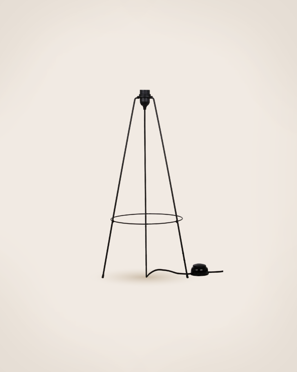 Bell lamp base