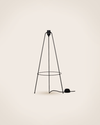 Bell lamp base