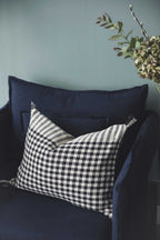 Houndstooth cushion cover