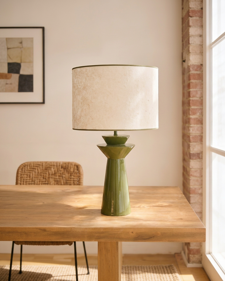 Rosha lacquered lamp base