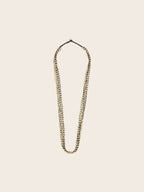 Gold pearl necklace