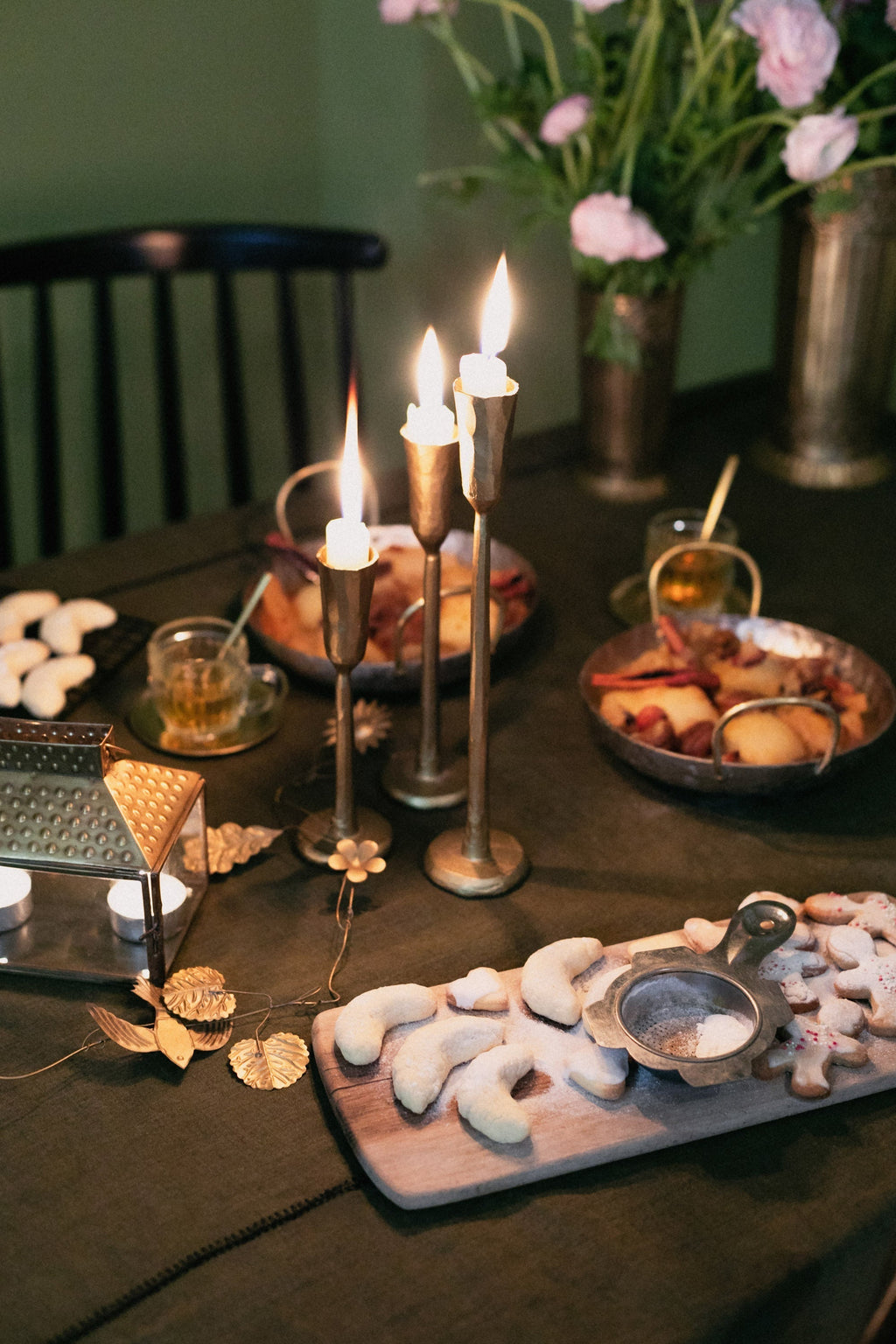 Set of 3 Nox candle holders
