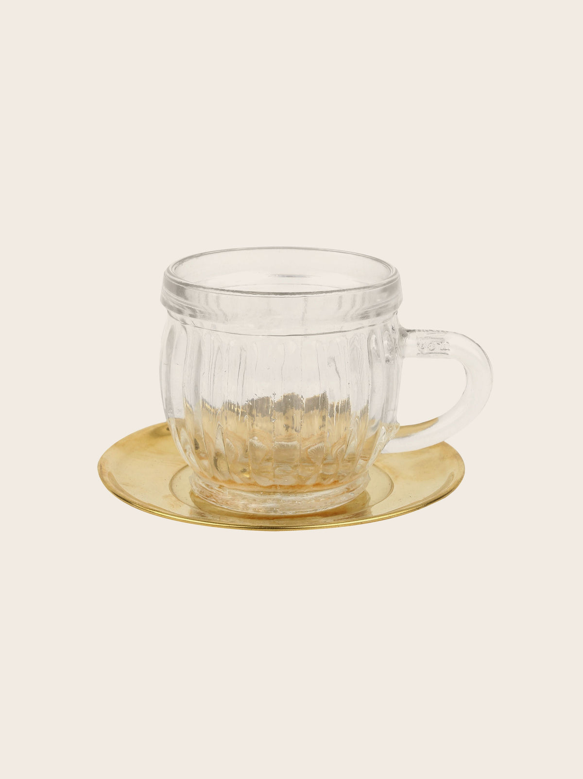 Set of 2 Peetal cups and saucers