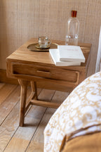 Elior Natural Bedside Table