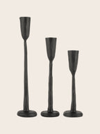 Set of 3 Nox candle holders